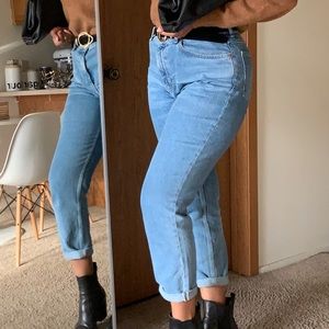 Mango mom jeans